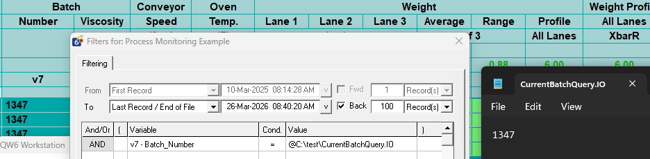 Example filter using @file reference