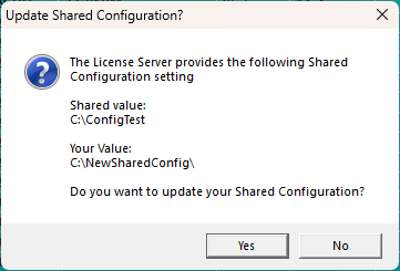 New Auto-Provision prompt
