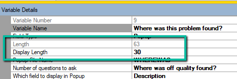 New Popup Display Length in QW Administrator
