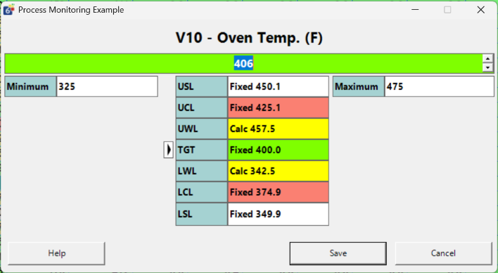 Example Cell Editor - Single-variable input dialog